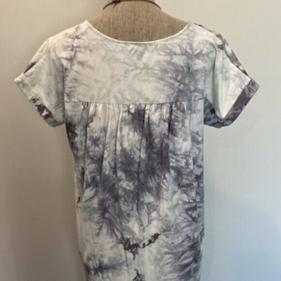 Luna white and gray dress size small - Picture 14 of 16